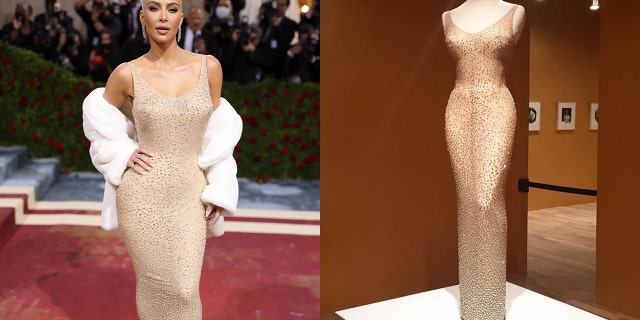 Kim Kardashian wears 'world's most expensive dress sold at auction' at Met Gala