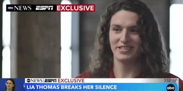 Transformer swimmer Leah Thomas who gives an interview with GMA about dealing with critics who claim she is a threat to women's sports.