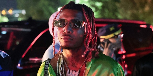 Rapper Lil Keed attends a Birthday Experience "The Playas Room" Brought to You By Gunna at Gold Room on June 12, 2021, in Atlanta. 