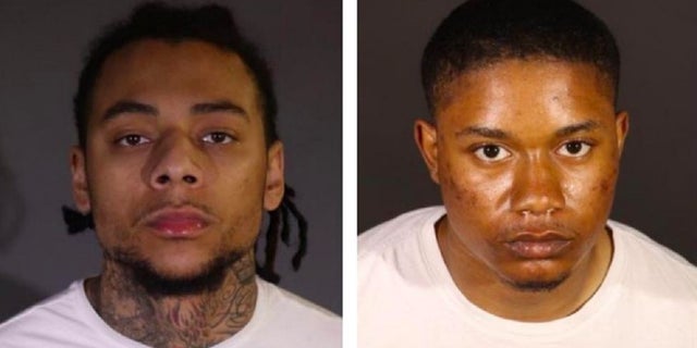 Artiz Alvarez, 20 and Chanz Lee Yarbrough, 21, have been arrested for robbing four tourists in Los Angeles at gunpoint, police said.