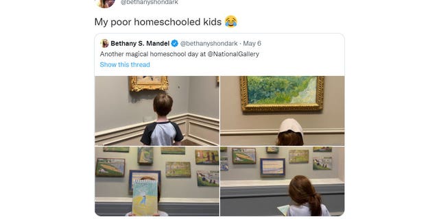Bethany Mandel mocked Former MSNBC host Keith Olbermann after she criticized her for homeschooling her children. (Screenshot / Twitter)