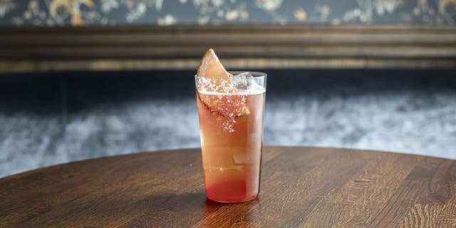 Palomas are a tequila-based cocktail that's mixed with juices and soda. This Paloma Negra recipe from Mr Black is mixed with a coffee liqueur.