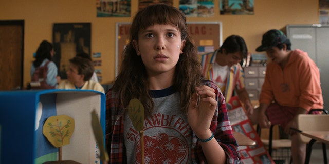 Millie Bobby Brown as Eleven in ‘Stranger Things.’
