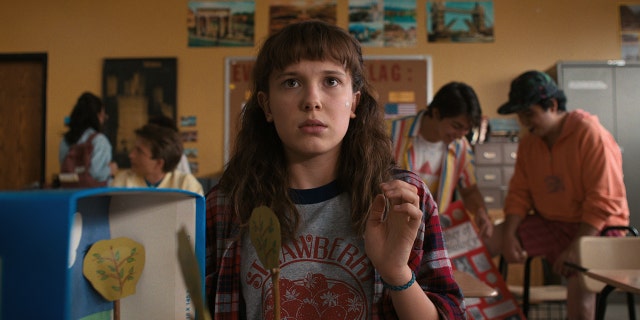 Millie Bobby Brown as Eleven in ‘Stranger Things.’