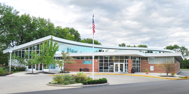 The exterior of Northwest Library in Worthington, Ohio is shown in this photo.  (Worthington Libraries)