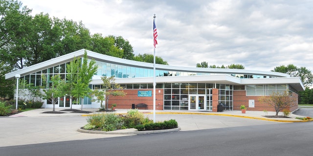 The exterior of Northwest Library in Worthington, Ohio is shown in this photo.  (Worthington Libraries)