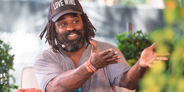 Ricky Williams speaks onstage during the Austin City Limits Music Festival at Zilker Park Oct. 8, 2021 in Austin, Texas.