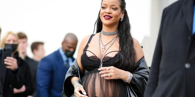 Rihanna has put her baby bump on display since she announced the news in January.