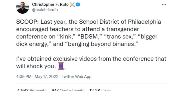 Manhattan senior fellow Chris Rufo shares details about a conference Philadelphia teachers were encouraged to attend.