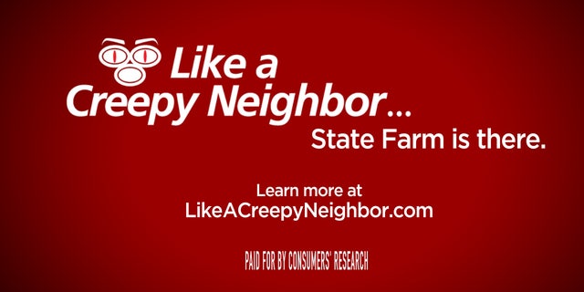 Consumers' Research targeted insurance giant State Farm in its new ad.