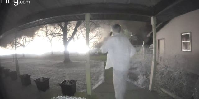 Nebraska teen and entire home saved from shocking wildfire by video doorbell system 2 An 18-year-old from Gothenberg, Nebraska, received a motion detection alert from his family's Ring Video Doorbell on April 21, 2022.