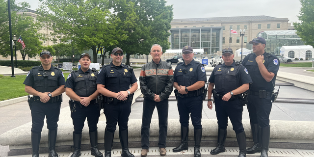 Rep. Katko participated in the Back the Blue Bike Tour and visited the National Law Enforcement Officers Memorial.