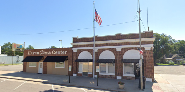 Haven City Hall in downtown Haven, Kansas.