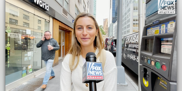 Tess, a New York City resident speaks with Fox News Digital. (Fox News Digital/Teny Sahakian)