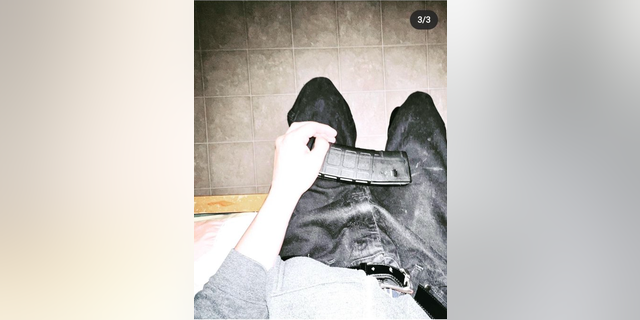 Screenshot taken of an Instagram account allegedly connected to suspected Uvalde, Texas, school shooter Salvador Ramos.