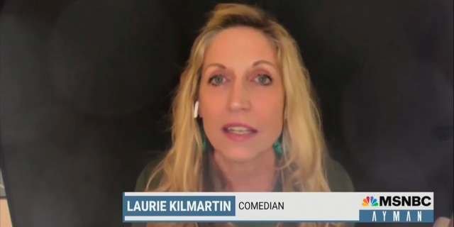 Comedian Laurie Kilmartin suggested every Democratic member of Congress over the age of 87 should go on a hunger strike for abortion rights. 