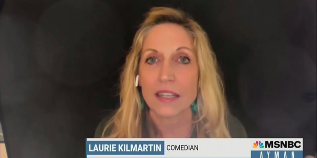 Comedian Laurie Kilmartin suggested every Democratic member of Congress over the age of 87 should go on a hunger strike for abortion rights. 