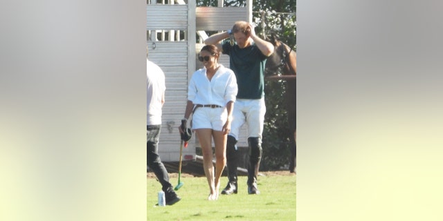 Meghan Markle was all smiles over the weekend at the Santa Barbara Polo Club as she supported her husband Prince Harry.