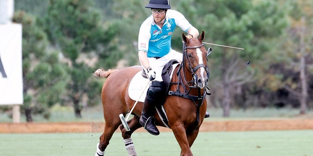 Prince Harry, an avid polo player, has teamed up with Los Padres in California.