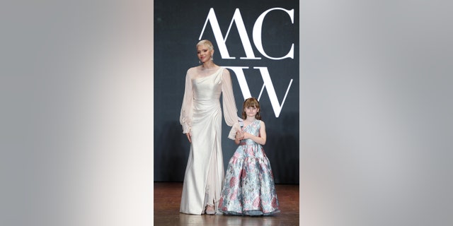 Princess Charlene of Monaco addressed ongoing rumors to local press during the glitzy gala.
