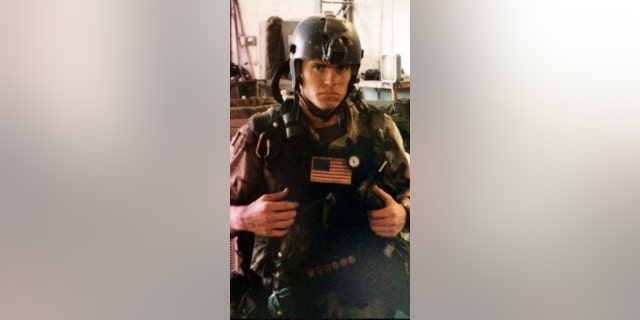 Tom Satterly, who grew up in Indiana, is pictured during his earlier days in special operations. 