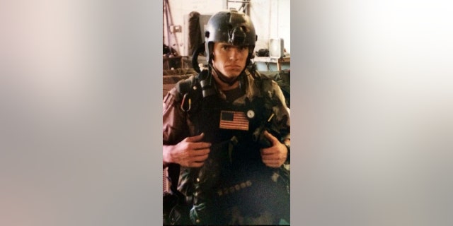 Tom Satterly during his time in Mogadishu. One of his buddies snapped this photo of him. "You'll thank me for this one day," the buddy told him.