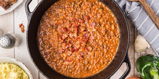 Southern Baked Beans by Megan Cagle, TheCagleDiaries.com