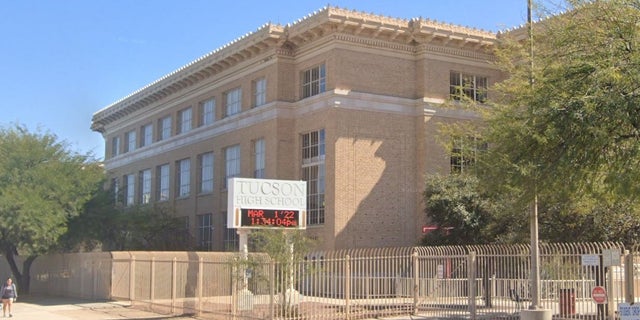 Two have been arrested in connection to a massive brawl at Tucson High Magnet School this week.