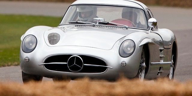 the Mercedes-Benz 300SLR Uhlenhaut Coupe has made appearances at historic racing events.