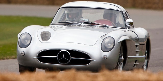 the Mercedes-Benz 300SLR Uhlenhaut Coupe has made appearances at historic racing events.