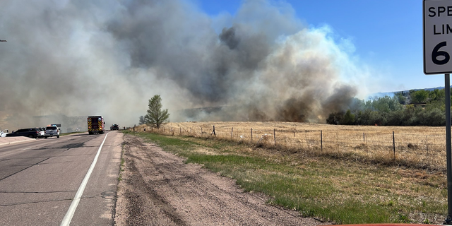 Multiple wildfires across Colorado Springs forced areas across the city to be placed under a mandatory evacuation on Thursday.