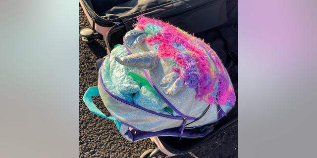 Arizona troopers found over 37 pounds of suspected fentanyl pills in a unicorn backpack during a traffic stop on Wednesday.