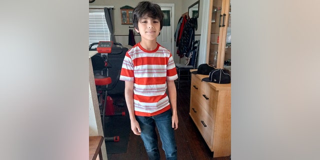 This March 2022 photo provided by Manny Renfro shows his grandson, Uziyah Garcia, while on spring break in San Angelo, Texas. The 8-year-old was among those killed in Tuesday’s shooting at Robb Elementary School on May 24, 2022, in Uvalde, Texas.