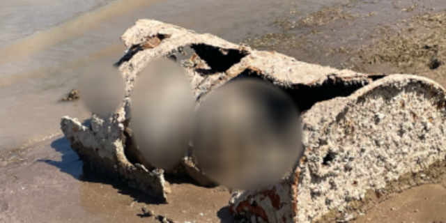 Cuerpo encontrado varado en el lago Meade