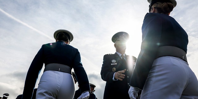 The Air Force denied to Fox News Digital that cadets could not use the terms "mom" and "dad," though the original report detailed how cadets were told they should not use the terms.