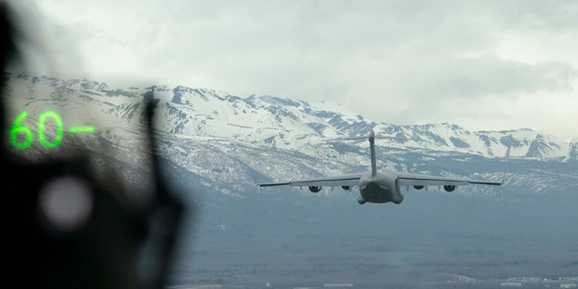 File photo of an aircraft at Joint Base Elmendorf-Richardson, Alaska, May 3, 2022. 