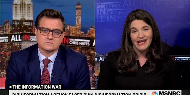 MSNBC's Chris Hayes interviews former Disinformation Governance Board executive director Nina Jankowicz.