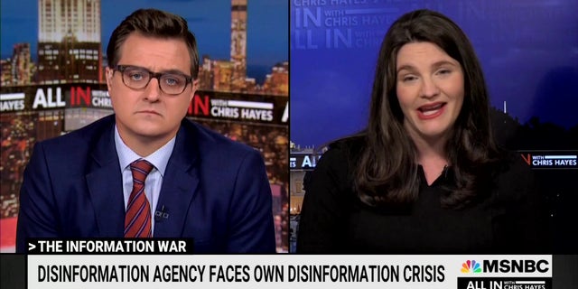 MSNBC's Chris Hayes interviews former Disinformation Governance Board executive director Nina Jankowicz.