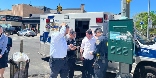 A Jewish man was allegedly hit in the face while walking down a street in Brooklyn, New York Tuesday afternoon because he wouldn’t say "Free Palestine."