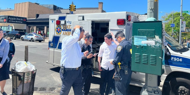 A Jewish man was allegedly hit in the face while walking down a street in Brooklyn, New York Tuesday afternoon because he wouldn’t say "Free Palestine."