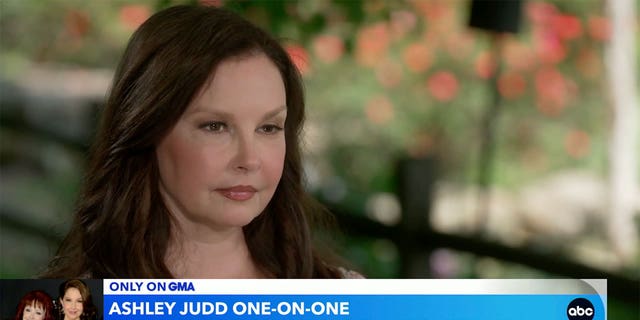 Ashley Judd, appearing on "Good Morning America" Wednesday, revealed Naomi Judd died from a self-inflicted gunshot wound.