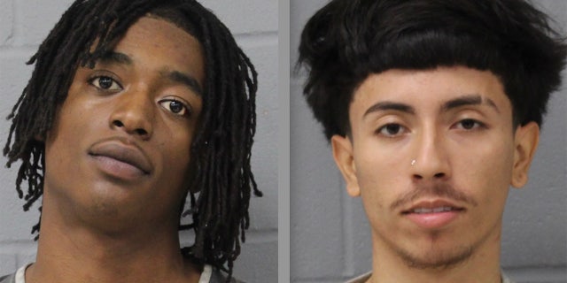 Bobby Wynn (left) and Jeremy Delgado (right) are accused of assaulting a hot dog vendor in downtown Austin.