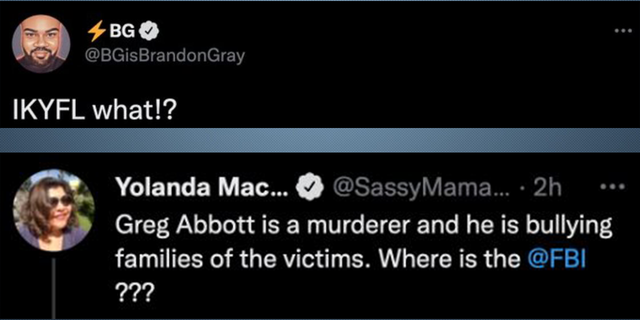 USA Today'den Brandon Gray ve Entertainment Weekly'den Yolanda Machado, Vali Greg Abbott'un dahil olduğu viral bir Twitter aldatmacasına tepki gösterdi