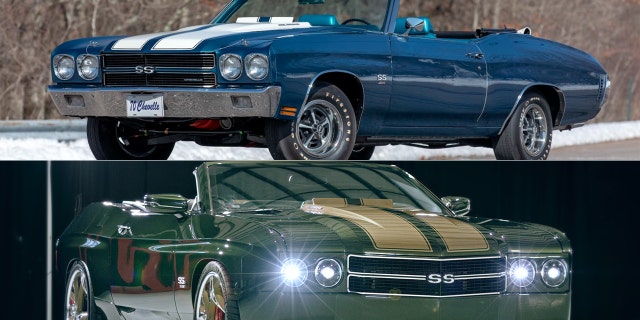 The 70/SS is a custom Camaro inspired by the 1970 Chevrolet Chevelle SS.