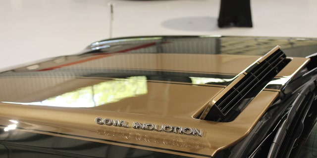 A pop-up cowl-induction system is another callback to the Chevelle.