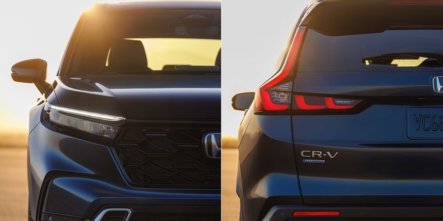 The 2023 Honda CR-V features more rugged styling than the current model.