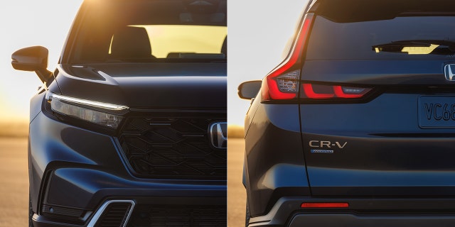 The 2023 Honda CR-V features more rugged styling than the current model.
