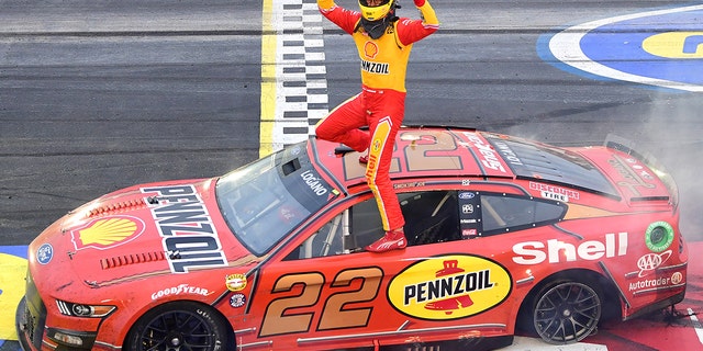 Logano's win was his first at the track.