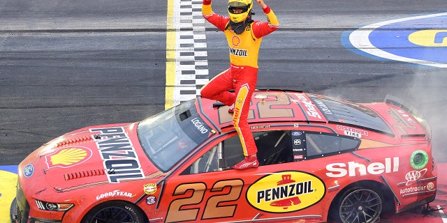 Logano's win was his first at the track.