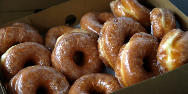 Donuts made with wheat flour contain gluten, which can be dangerous if eaten by people with gluten allergies or celiac disease. 